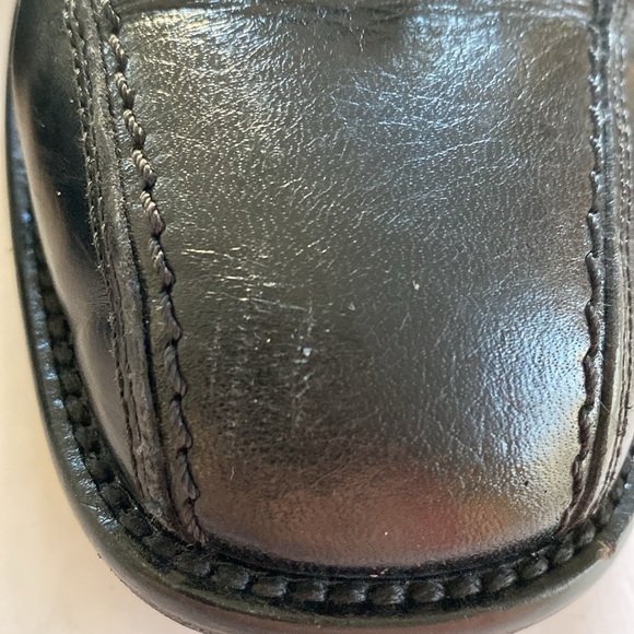 Fratelli Men’s Black Soft Leather Tassel Slip On Shoes Size 9. Made in Italy. main image 11